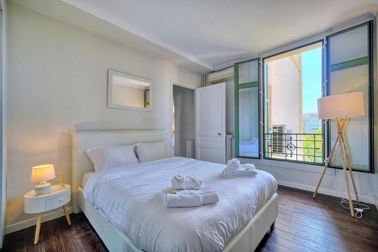 Immogroom - Large Apartment - Parking - Air Conditioning - Sea View - Wifi Cannes Buitenkant foto